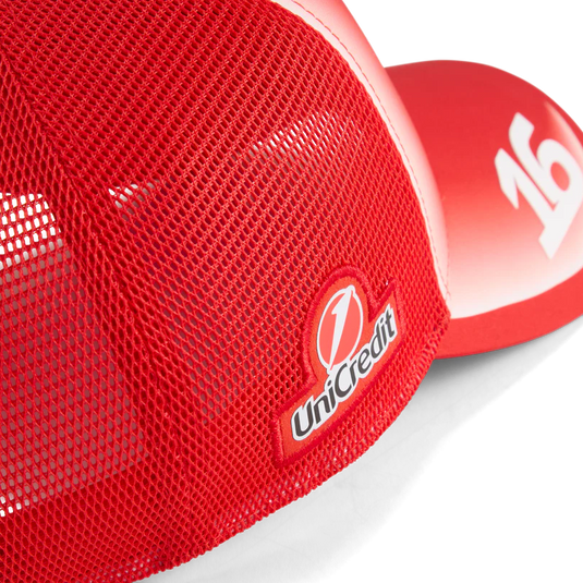 Scuderia Ferrari F1 Team 2026 Leclerc Trucker Cap Unisex - Red