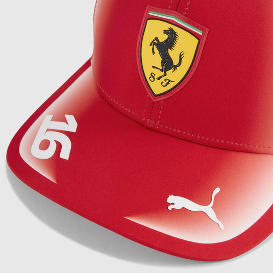 Scuderia Ferrari F1 Team 2026 Leclerc OG Low Curve Cap Unisex - Red